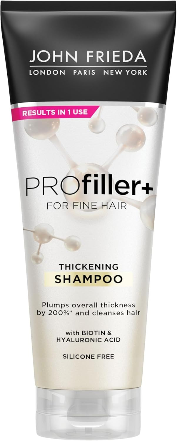 John Frieda PROfiller+ Thickening Shampoo for Thin, Fine Hair, 250ml