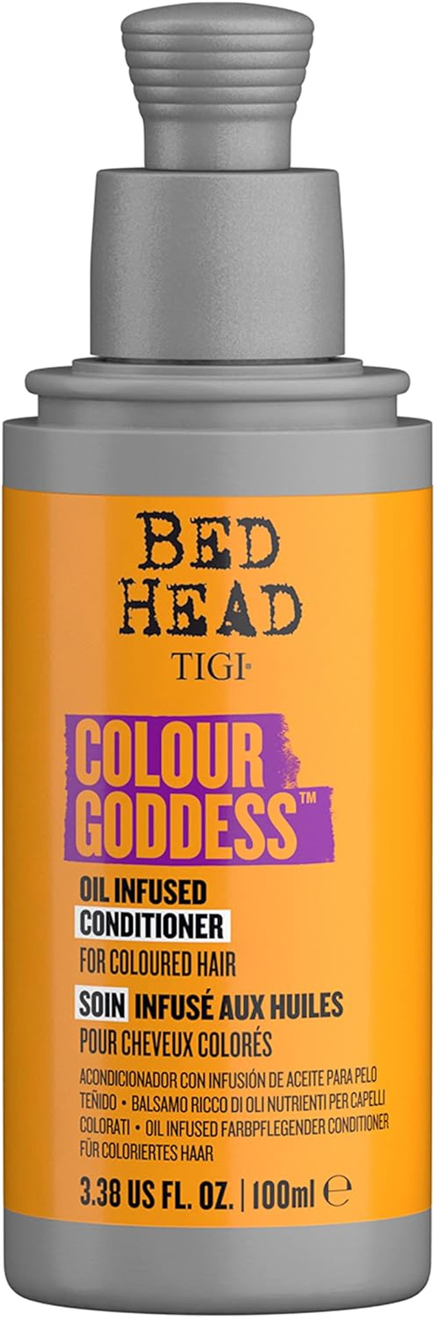 Bed Head by TIGI - Colour Goddess Conditioner - Ideal for Coloured Hair - Travel Size - 100 ml Bed Head by TIGI - Colour Goddess Conditioner - Ideal for Coloured Hair - Travel Size - 100 ml