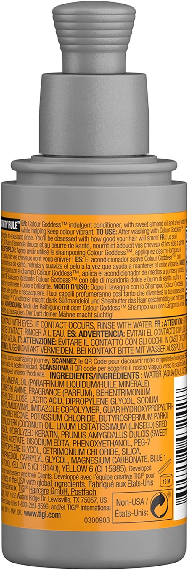 Bed Head by TIGI - Colour Goddess Conditioner - Ideal for Coloured Hair - Travel Size - 100 ml Bed Head by TIGI - Colour Goddess Conditioner - Ideal for Coloured Hair - Travel Size - 100 ml