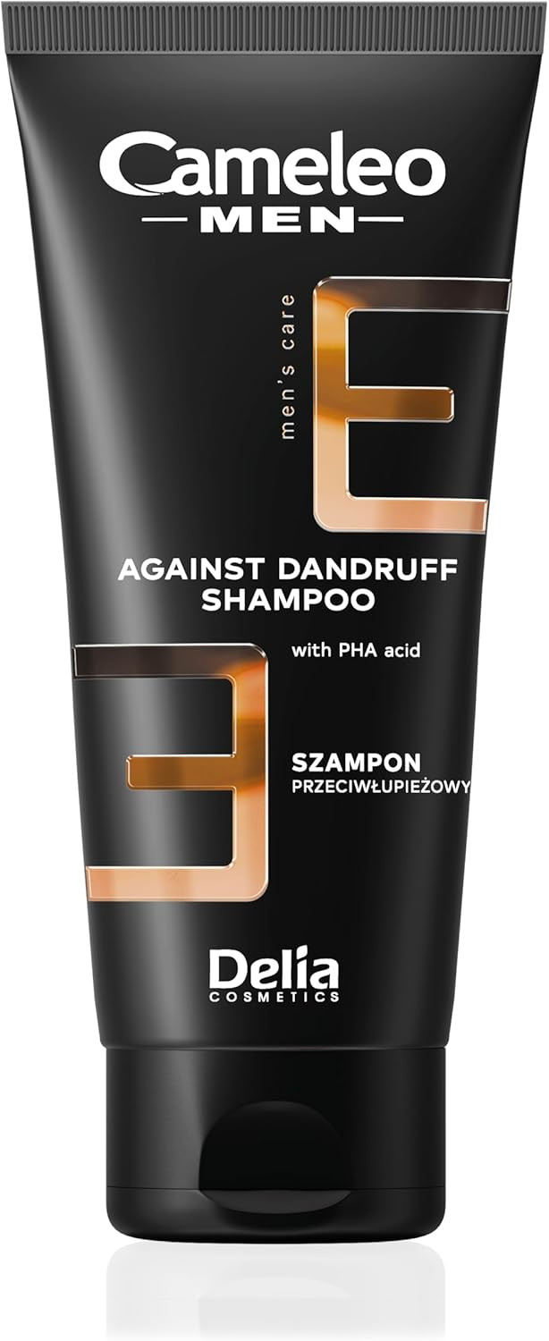 Cameleo Men - Shampoo Against Dandruff - Reduce the Effect of Skin Flaking - Strengthens, Refreshes and Cleans Hair & Scalp - 150ml