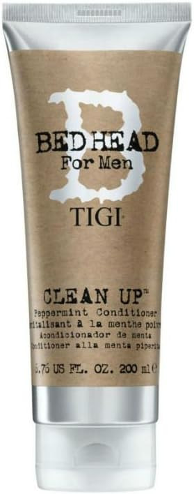 Bed Head for Men by TIGI - Clean Up Mens Daily Conditioner - Ideal for Normal Hair - 200 ml