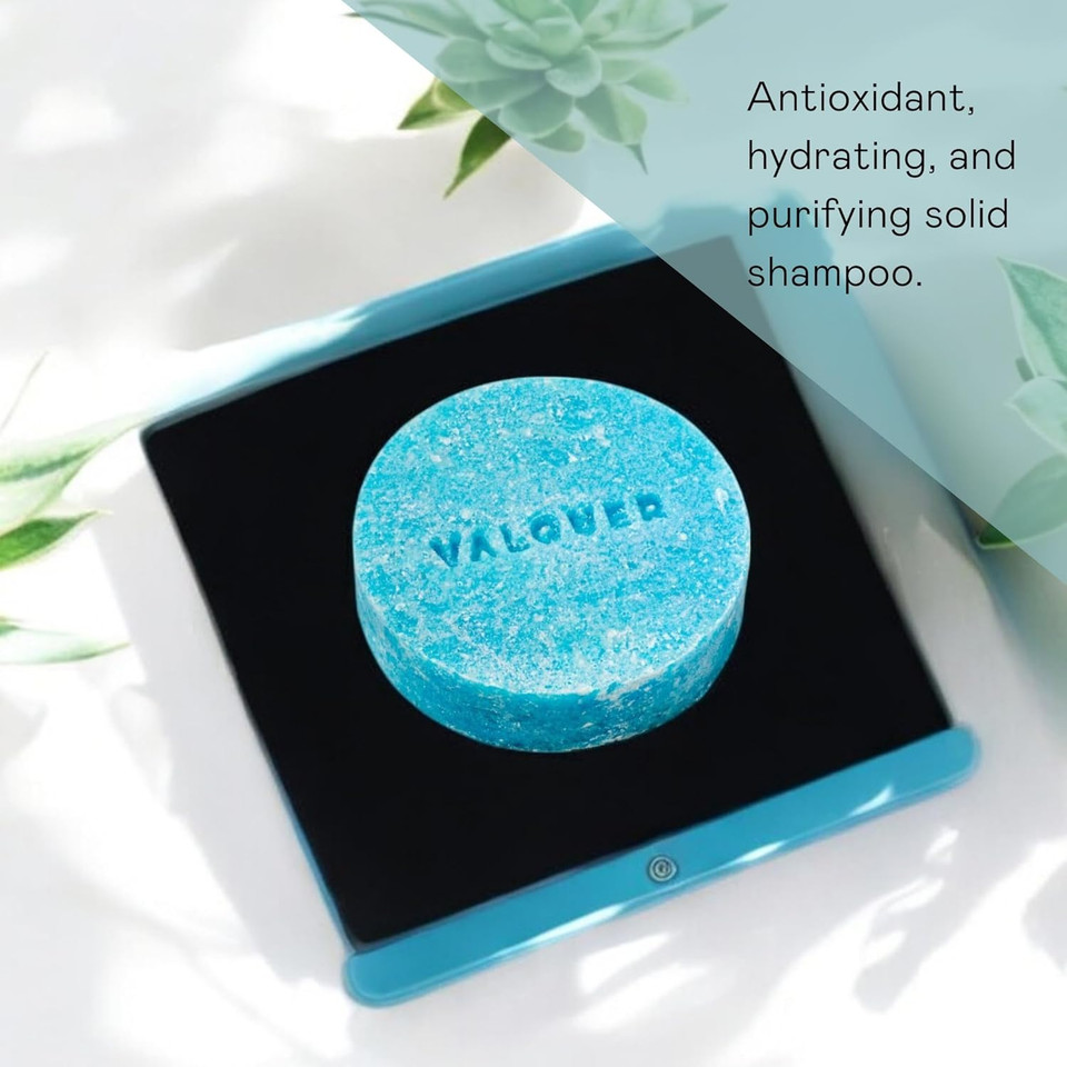Valquer Exotic Sunrise Shampoo Bar (orange and papaya extract). Antioxidant, Moisturizing and Purifying. Without Soap Without Plastics, organic and natural shampoo 50g