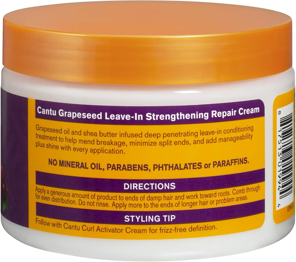 Cantu Grapeseed Leave-in Conditioning Repair Cream 340g