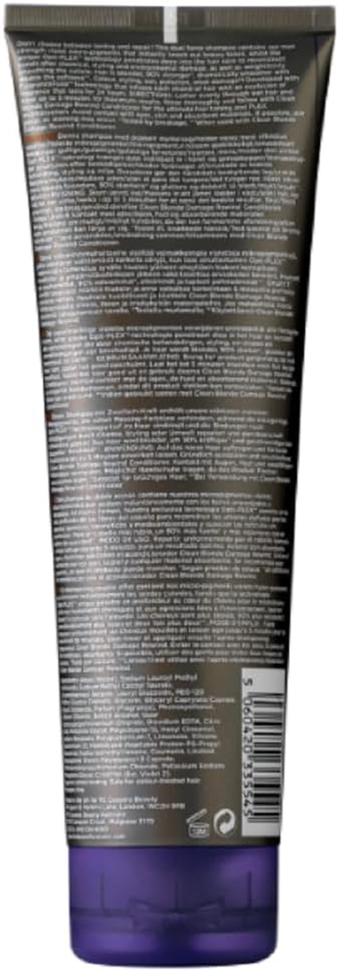 Fudge Professional Clean Blonde Damage Rewind Shampoo, Intense Purple Toning for Blonde hair, Bond Repair Technology, Sulfate Free, 250 ml Fudge Professional Clean Blonde Damage Rewind Shampoo, Intense Purple Toning for Blonde hair, Bond Repair Technology, Sulfate Free, 250 ml