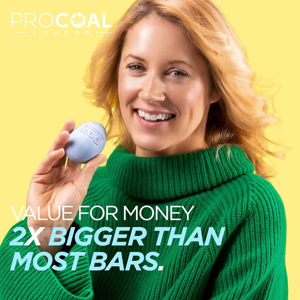 NEW Vegan Marine Algae Shampoo Bar 100g by Procoal - SLS Free Solid Shampoo Bar, Marine Algae, Amino Acid Rich Aloe Vera, Sweet Almond Oil, Cruelty-Free