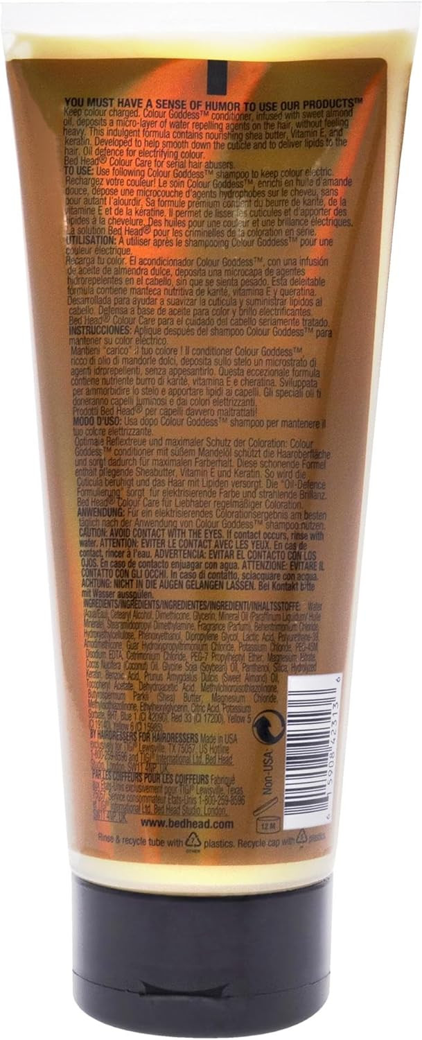 Bed Head by Tigi Colour Goddess Conditioner for Coloured Hair 200 ml