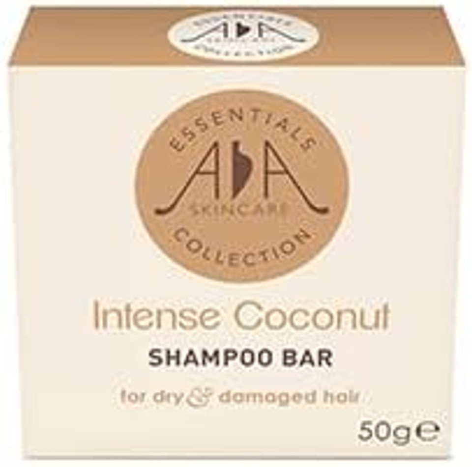 Amphora Aromatics AA Skincare Intense Coconut Hair Shampoo Bar 50g. For dry & damaged hair. No SLS or Parabens