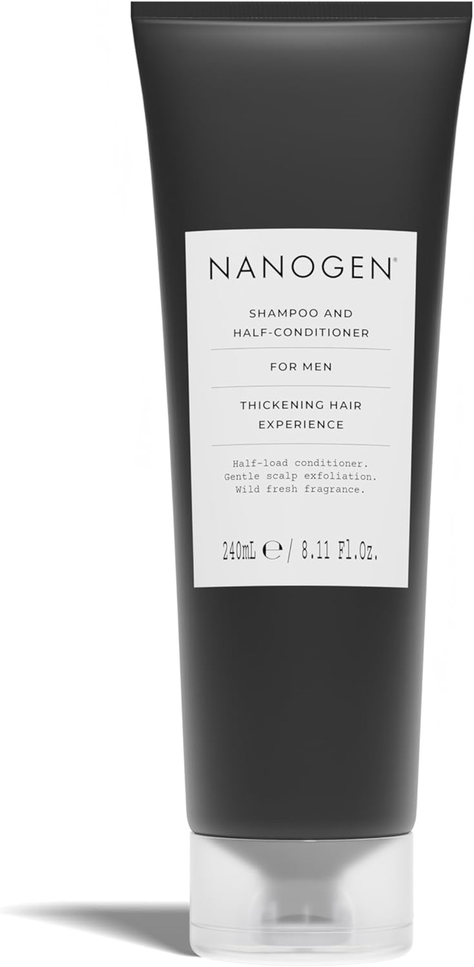 Nanogen Thickening Shampoo and Half Conditioner for Men 240ml - Sensitive, deep cleansing with Salicylic acid and Hair Growth Ingredients to encourage hair growth. Can use with Minoxidil treatment Nanogen Thickening Shampoo and Half Conditioner for Men 240ml - Sensitive, deep cleansing with Salicylic acid and Hair Growth Ingredients to encourage hair growth. Can use with Minoxidil treatment