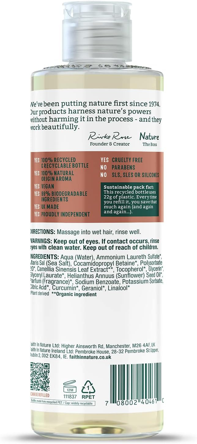 Faith in Nature Blue Cedar Shampoo