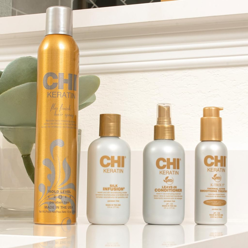 Maintain. Repair. Protect. by CHI Keratin Leave-in Conditioner 177ml