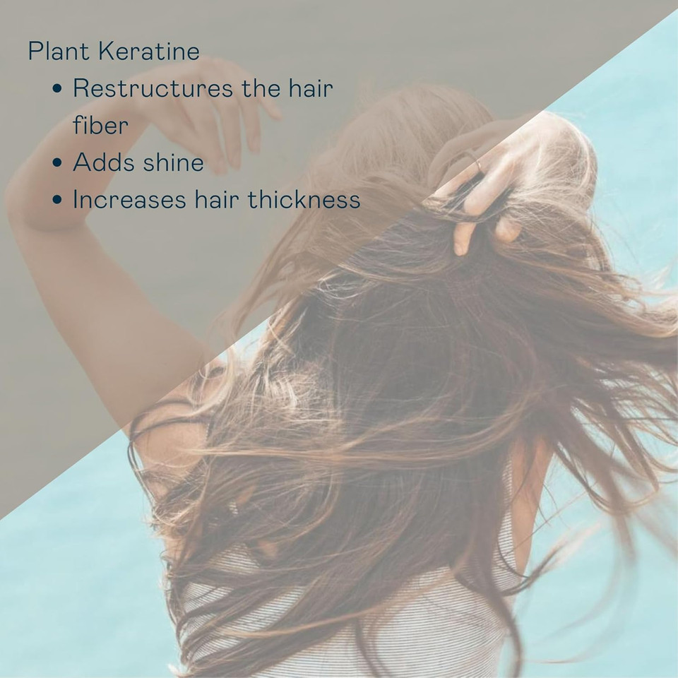 Valquer Revitalizing Shampoo with Biotin and Keratin. Anti-hair loss effect that promotes growth and strengthens hair, increasing volume. With Vitamin B7. Vegan. 1 L