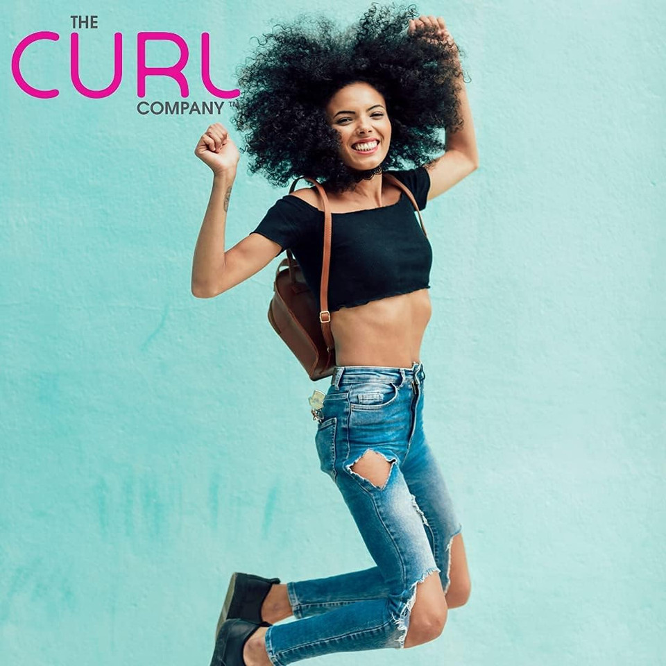 The Curl Company Sulphate Free Shampoo & Conditioner Duo, Gentle to Scalp, Perfect for Curls, Kinks, Coils and Waves