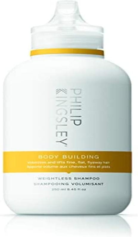Philip Kingsley | Body Building Weightless Shampoo | Volumising Shampoo for Fine, Limp, Flat, Flyaway Hair | Hydrates, Thickens, Lifts and Adds Volume and Shine | 75ml