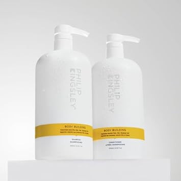 Philip Kingsley | Body Building Weightless Conditioner | Volumising Conditioner for Fine, Limp, Flat, Flyaway Short Hair | Hydrates, Thickens, Lifts and Adds Volume and Shine | 75ml