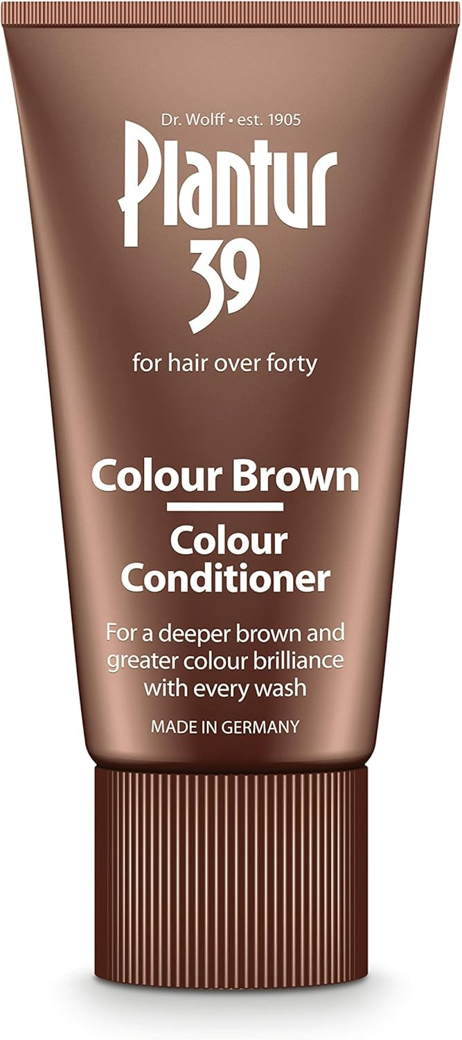 Plantur 39 Caffeine Brown Conditioner Brunette Hair 150ml | Conceal Hairline Prevents and Reduces Hair Loss | Unique Formula Supports Hair Growth