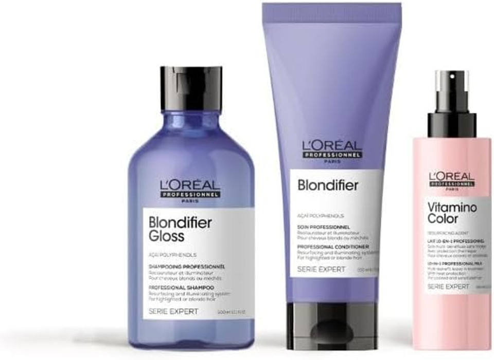 LOréal Professionnel | Shampoo, For Highlighted or Blonde Hair, Serie Expert Blondifier Gloss