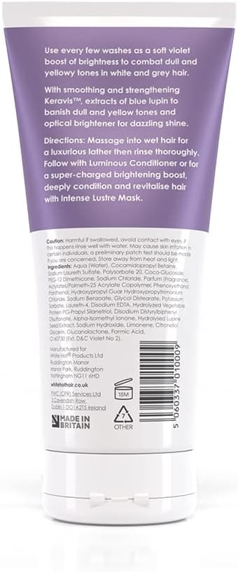 Brilliant Shampoo, 200ml, Single Bottle, White Hot