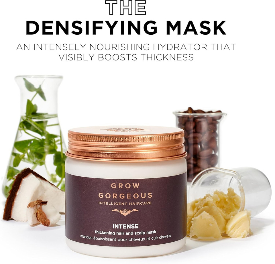 Grow Gorgeous Intense Thickening Hair and Scalp Mask, 200ml