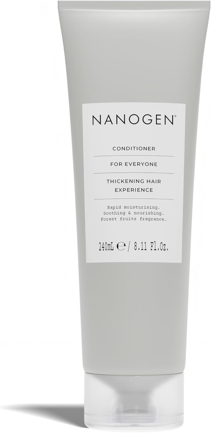 Nanogen Thickening Conditioner 240ml - With anti-ageing hyaluronic acid to moisturise and Hair Growth Ingredients to maintain healthy hair growth. (Pack of 2)