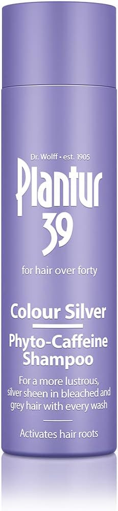 Plantur 39 Purple Shampoo 250ml | Enhanced Silver Sheen for Bleached and Grey Hair | Prevents and Reduces Hair Loss and Supports Hair Growth