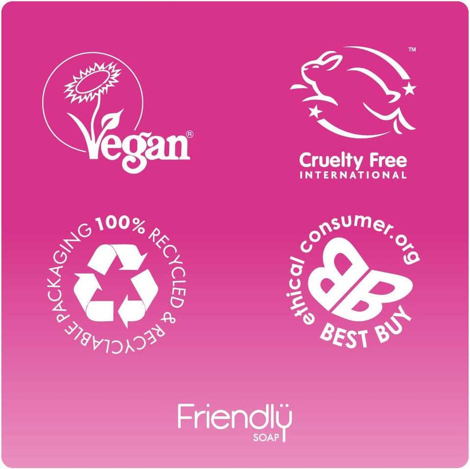 Friendly Soap Lavender and Geranium Natural Shampoo Bar (Case of 6)