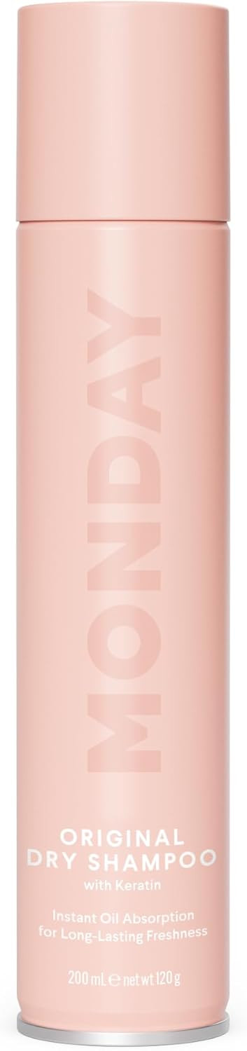MONDAY Haircare 6 x 200 ml VOLUME Dry Shampoo with Collagen, Oil-absorbing Ideal for Thin & Fine Hair