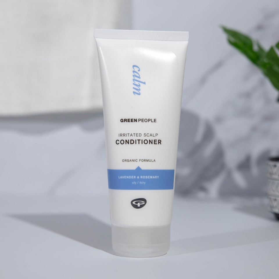 Green People Irritated Scalp Conditioner - Soothing for Irritated, Itchy Scalp & Oily Hair - Silicone Free - Organic, Cruelty Free & Vegan, 200ml