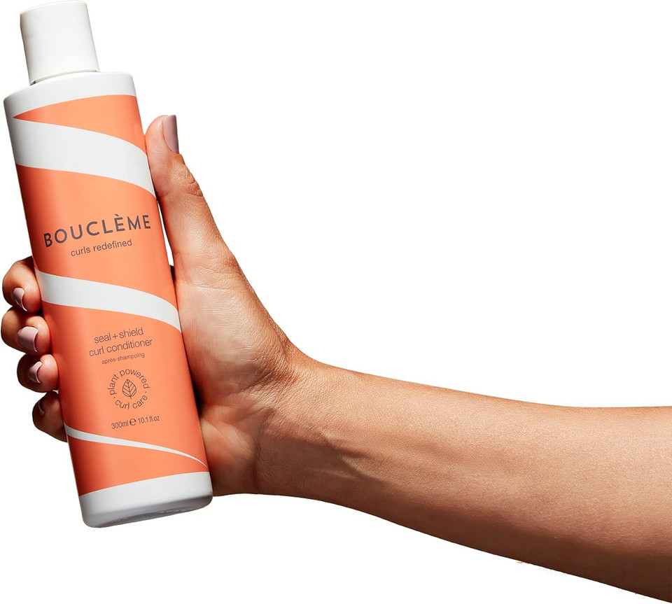 Bouclème Seal + Shield Conditioner - Hydrating Conditioner to Protect Against Humidity - 97.14% Naturally Derived Ingredients and Vegan - 300ml, white Bouclème Seal + Shield Conditioner - Hydrating Conditioner to Protect Against Humidity - 97.14% Naturally Derived Ingredients and Vegan - 300ml, white