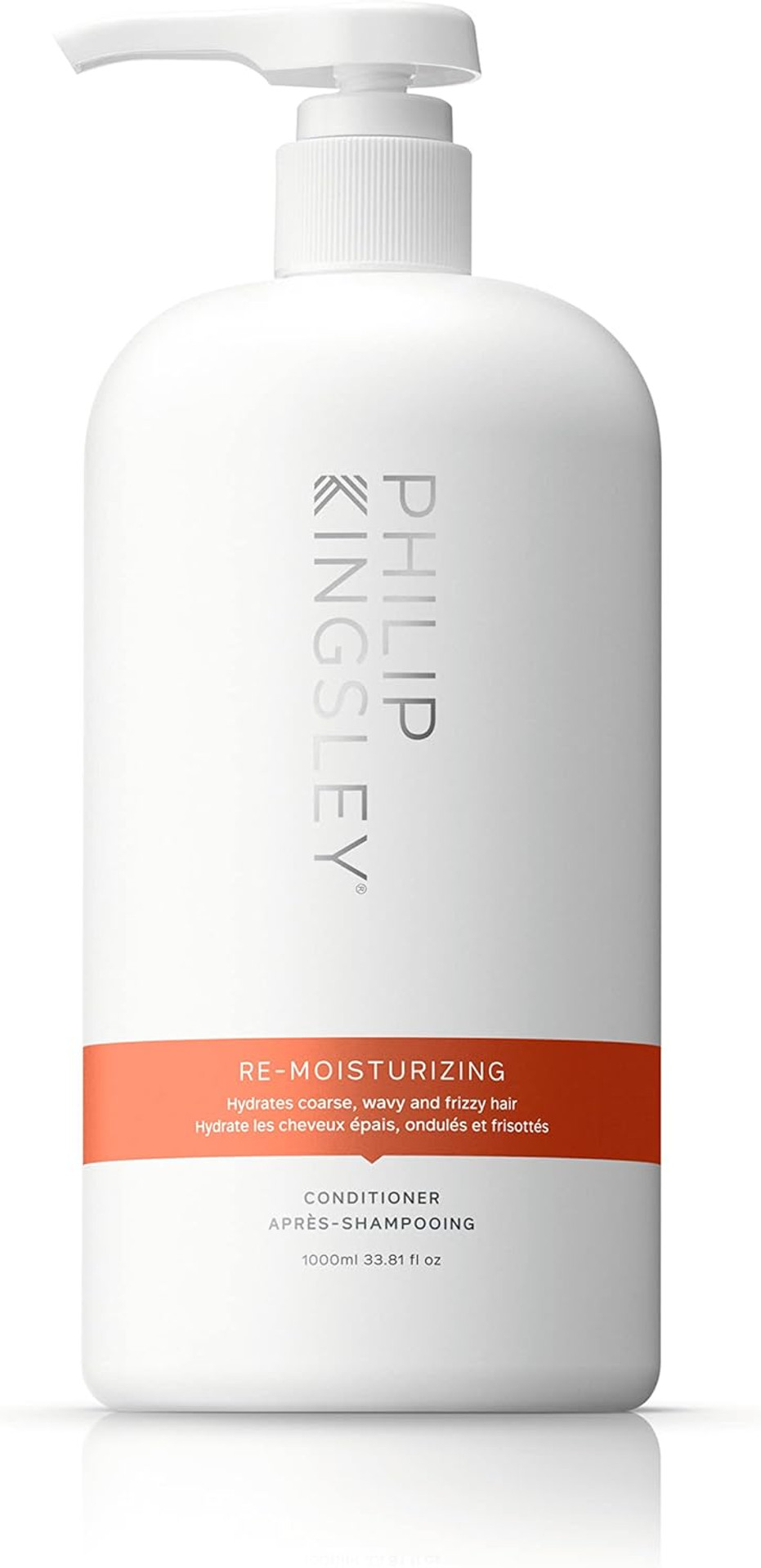 Philip Kingsley | Re-Moisturizing Conditioner | Hydrating and Nourishing for Curly, Wavy, Coarse, Frizzy Dry Hair | Hydrates, Tames, and Smooths | 150ml