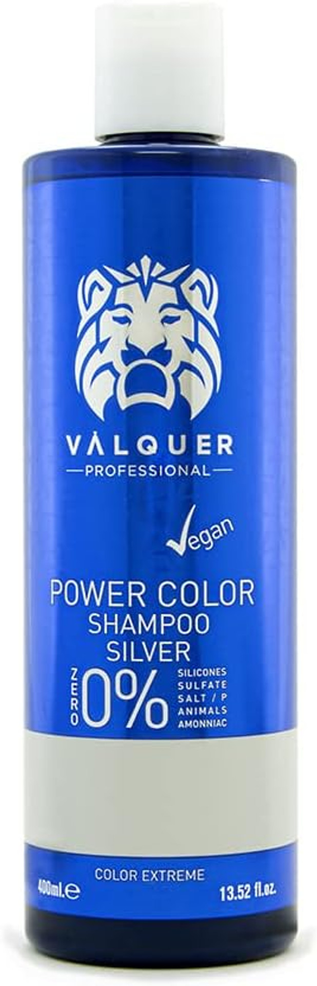 Valquer Professional Shampoo Power Colour Dyed Hair Vegan and Sulfate (Neutral) Hair Colour Enhancer - 400ml