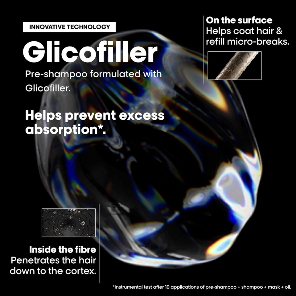 LOréal Professionnel Metal Detox Pre-Shampoo Hair Treatment 250ml, Prevent Breakage & Colour Fade from hard water, Prevent Damaged Hair