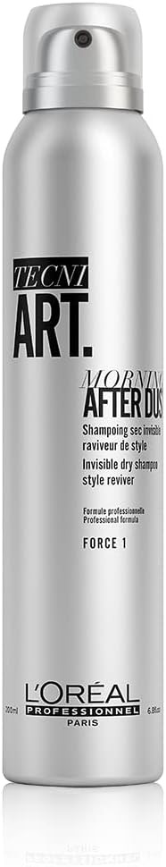 L'Oréal Professionnel Tecni.ART Volume Refresh, Invisible Dry Shampoo, No Need to Rinse, Removes Excess Oil, Suitable for All Hair Types, 200ml