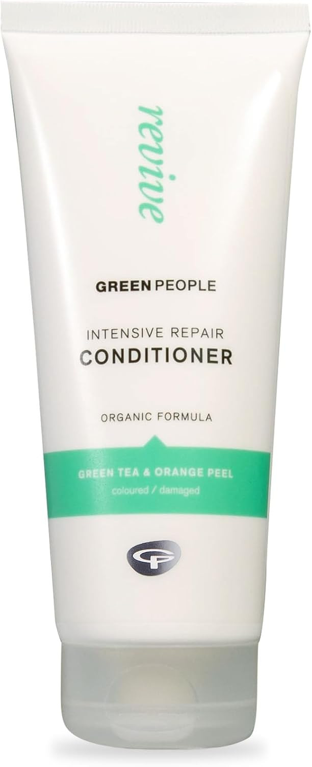Green People Intensive Repair Conditioner - For Coloured, Damaged Hair - Organic, Cruelty Free & Vegan, 200ml