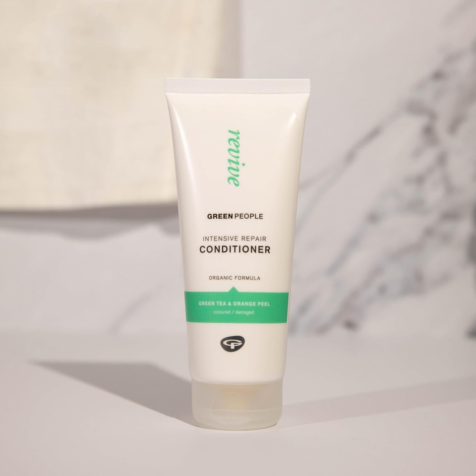 Green People Intensive Repair Conditioner - For Coloured, Damaged Hair - Organic, Cruelty Free & Vegan, 200ml