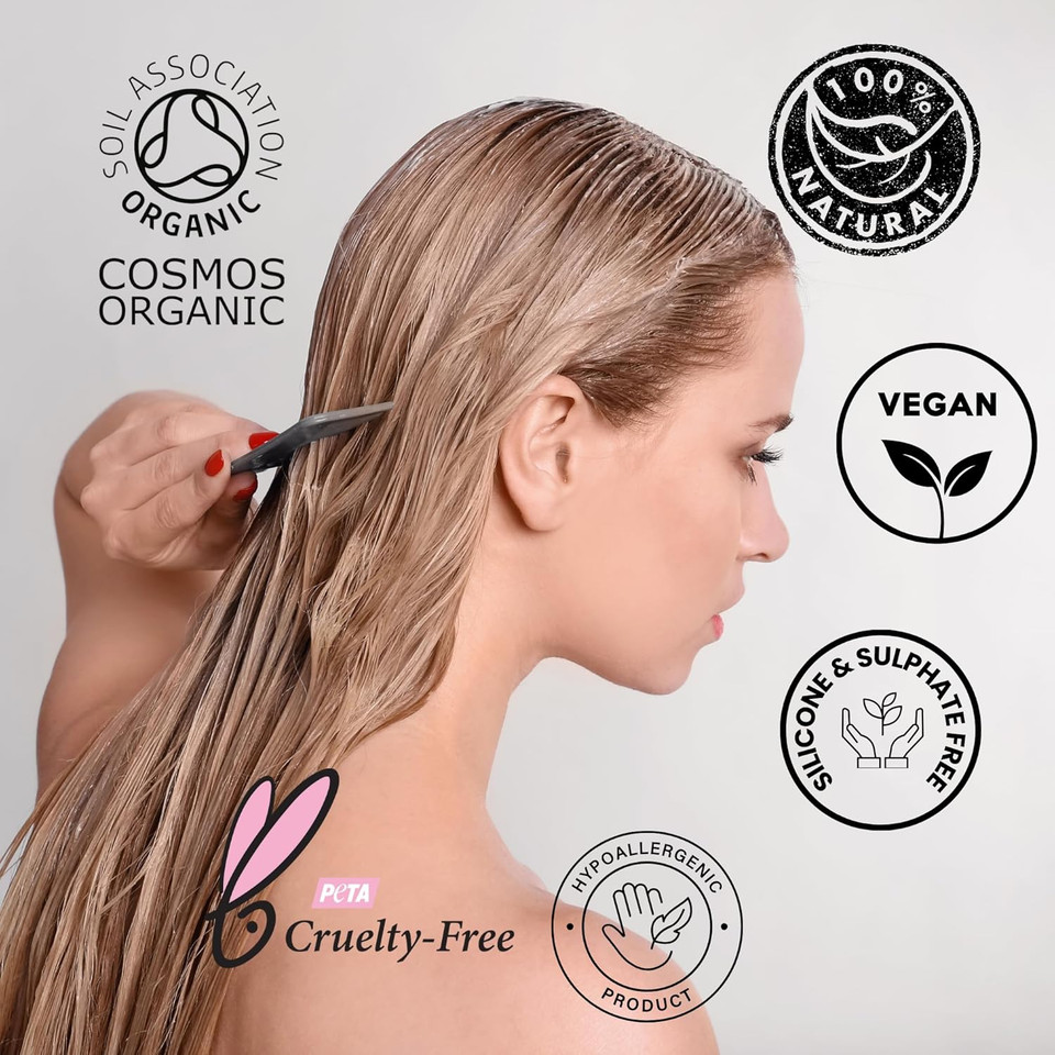 Odylique Lavender Organic & Natural Conditioner & Detangler 200ml | Vegan & 100% Natural | Silicone Free Conditioner & Sulphate Free |