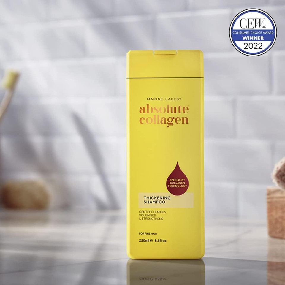 Absolute Collagen Thickening Shampoo, Hair Thickening Products for Women with Thin & Fine Hair, Nourishing & Cleansing Collagen Shampoo, 250ml?