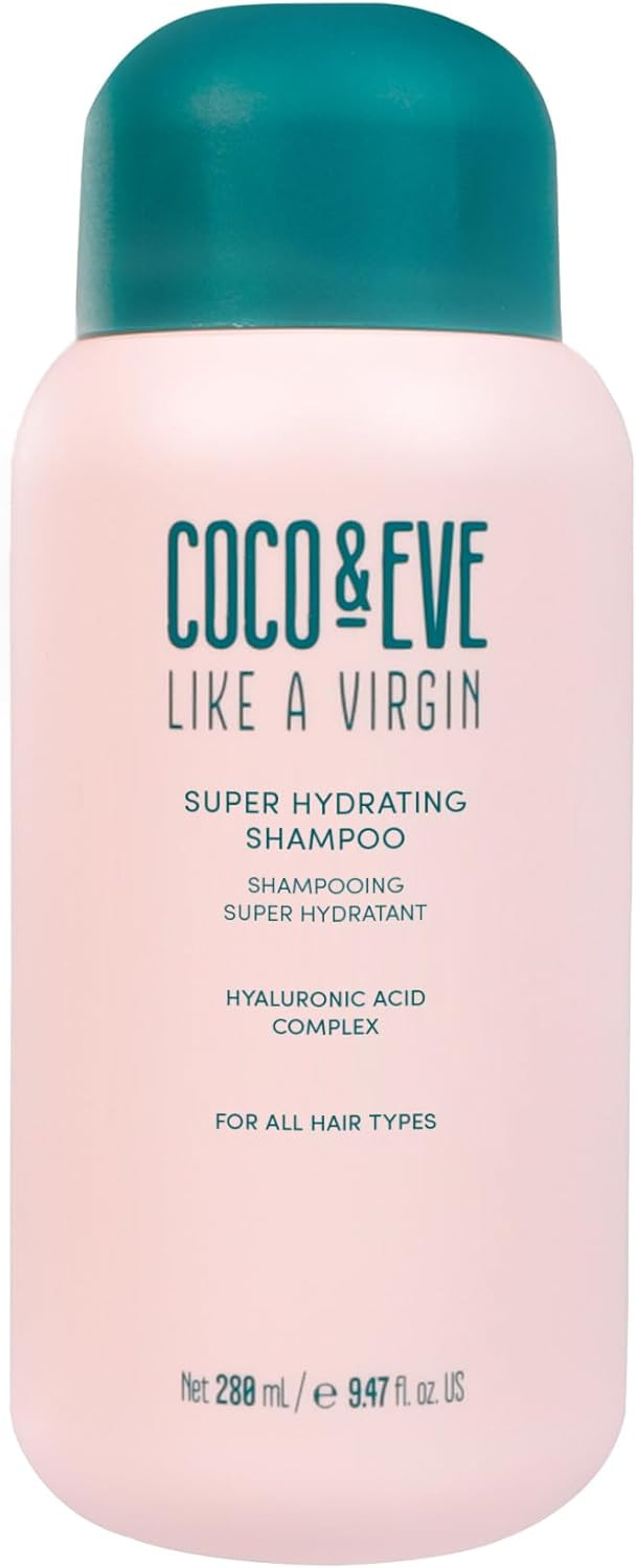 Coco & Eve Like A Virgin Super Hydrating Shampoo. Sulfate free with Argan Oil & Coconut for Dry, Damaged, Color Treated, Frizzy hair