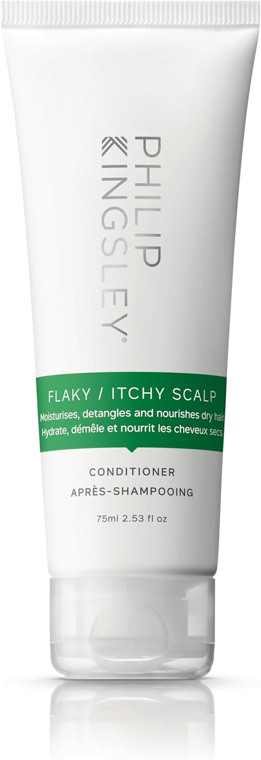 Philip Kingsley | Flaky/Itchy Scalp Conditioner | Anit-Dandruff Conditioner For Flaky, Itchy, Dry and/or Oily Scalps | Cleansing Scalp Care | Hydrates, Soothes, Calms and Detangles | 200ml