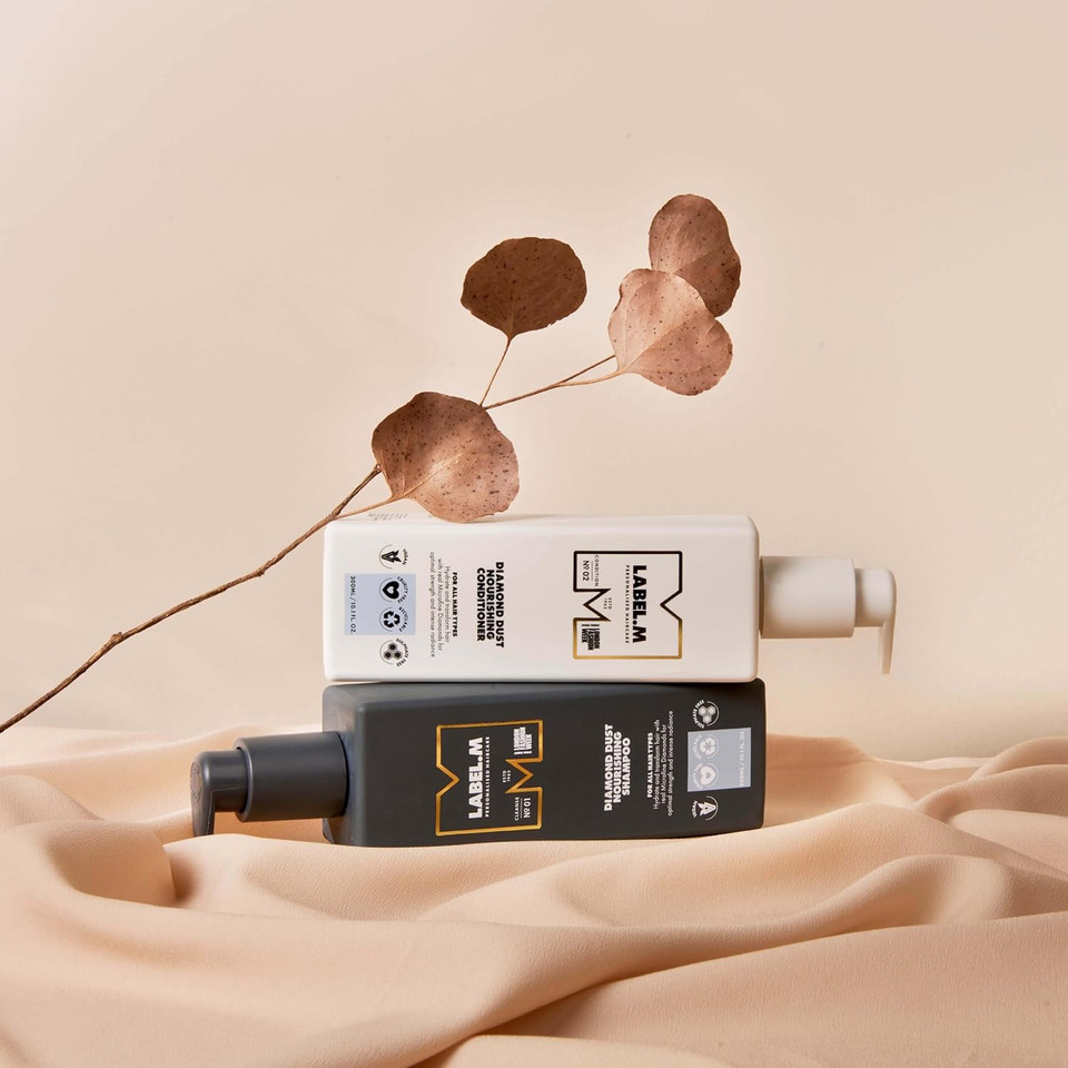 LABEL.M Diamond Dust Nourishing Conditioner 300ml  With Recyclable Pump