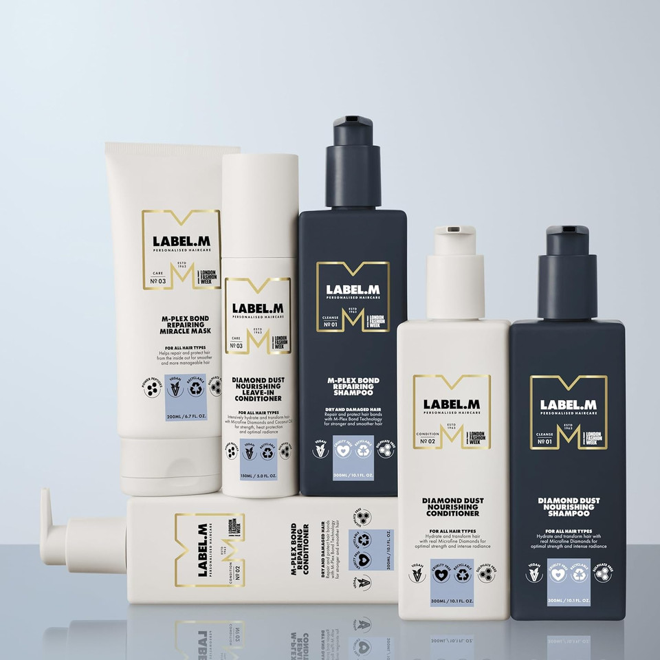 LABEL.M Diamond Dust Nourishing Conditioner 300ml  With Recyclable Pump