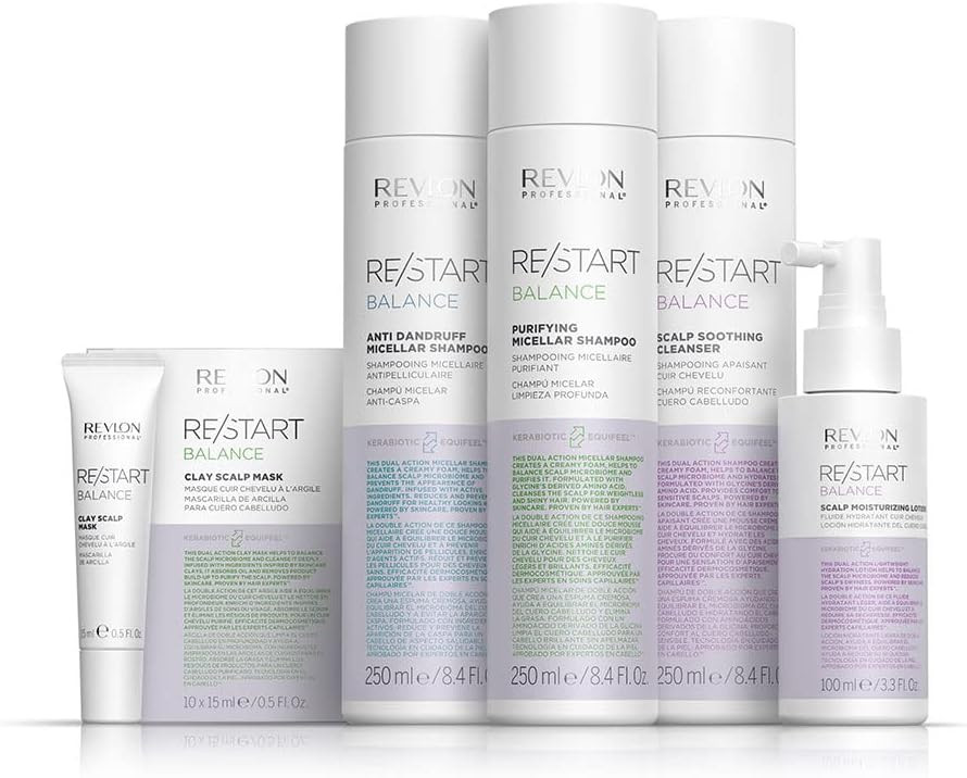 REVLON PROFESSIONAL Re/Start Balance Clay Scalp Mask (10 x 15 ml)