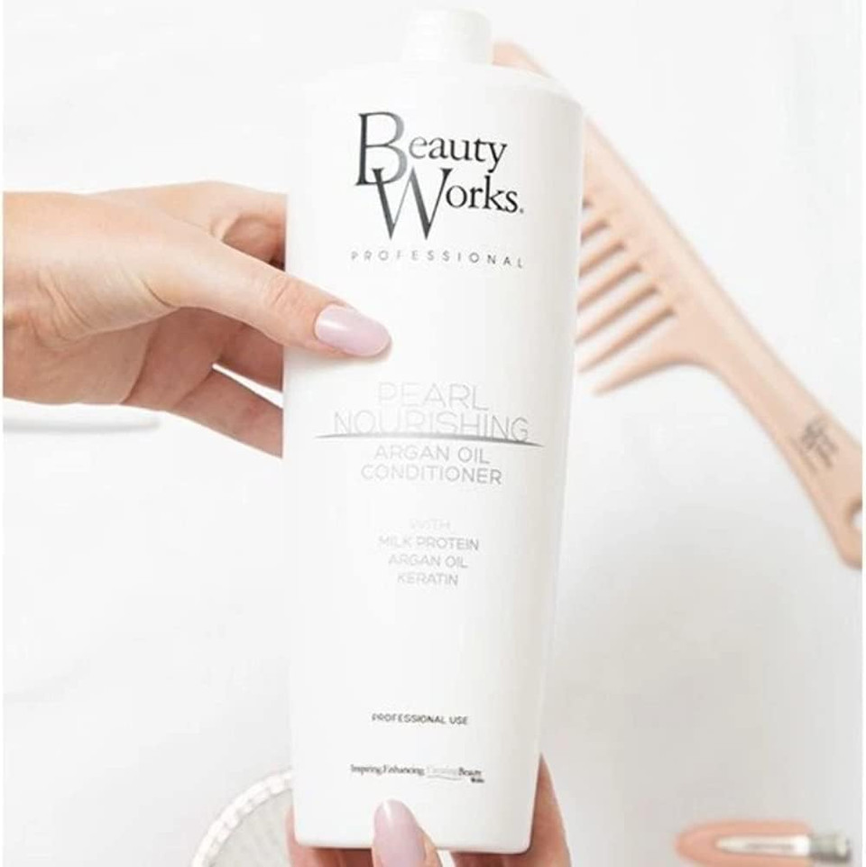 Beauty Works Pearl Nourishing Argan Oil Conditioner 1 Litre