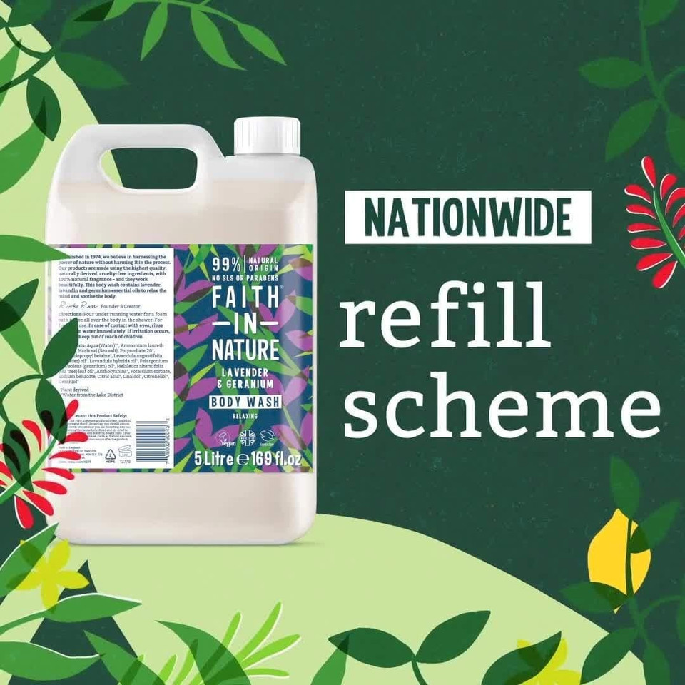 Faith In Nature Natural Tea Tree Conditioner, Cleansing, Vegan & Cruelty Free, No SLS or Parabens, For Normal to Oily Hair, 5L Refill Pack Faith In Nature Natural Tea Tree Conditioner, Cleansing, Vegan & Cruelty Free, No SLS or Parabens, For Normal to Oily Hair, 5L Refill Pack