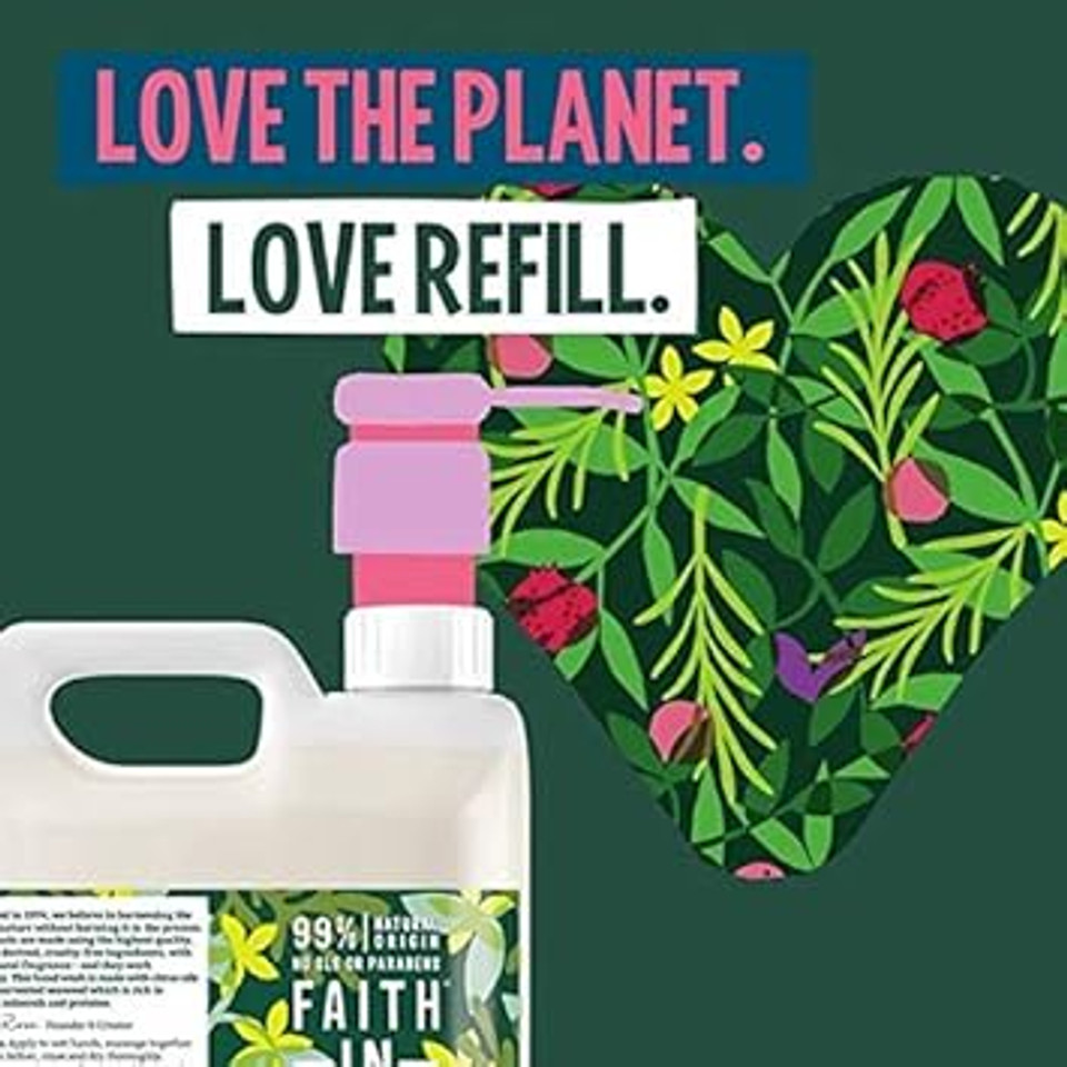 Faith In Nature Natural Tea Tree Conditioner, Cleansing, Vegan & Cruelty Free, No SLS or Parabens, For Normal to Oily Hair, 5L Refill Pack Faith In Nature Natural Tea Tree Conditioner, Cleansing, Vegan & Cruelty Free, No SLS or Parabens, For Normal to Oily Hair, 5L Refill Pack