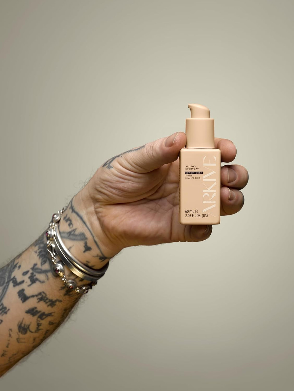 ARKIVE All Day Everyday Conditioner - Vegan Conditioner with Baobab Protein - Natural Conditioners for Colour Treated Hair - Pregnancy-safe Conditioners for Dry Damaged Hair (1L Refill)