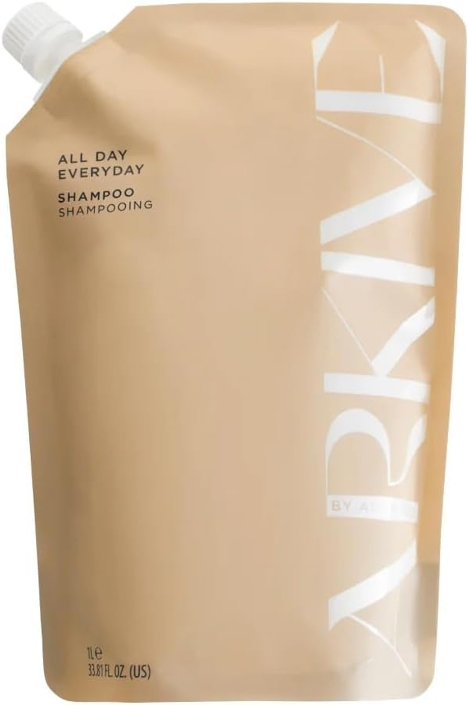ARKIVE All Day Everyday Shampoo - Vegan Shampoo with Baobab Protein - Dry Scalp Shampoos for Scalp Moisture and Hair Shine - Natural Shampoos for Dry & Colour Treated Hair (1L Refill)