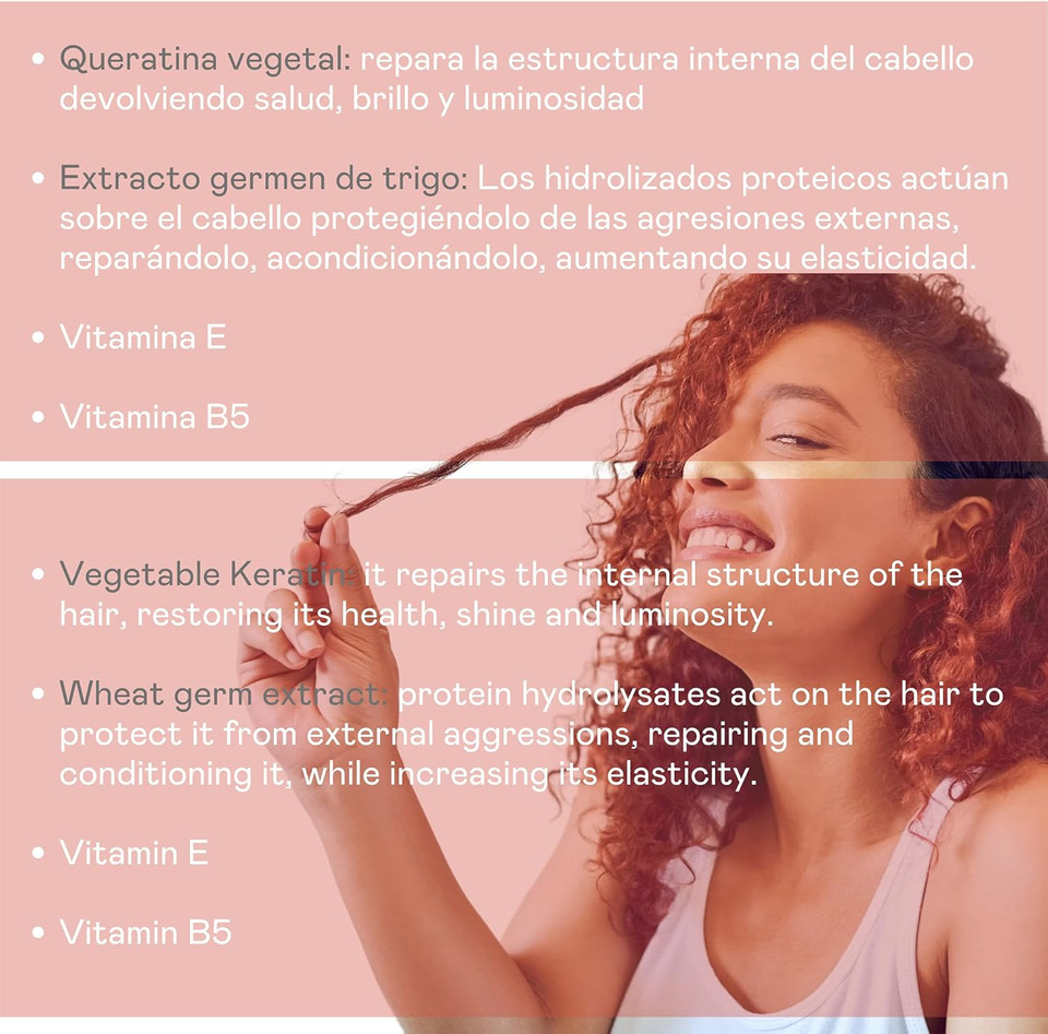 Valquer Color and Shine Enhancer Pack for Dyed Hair Moisturizes and Revitalizes. Shampoo 400 ml, Mask 275 ml and Biphasic Conditioner 300 ml Zero Formula with Wheat Germ Extract. Vegan