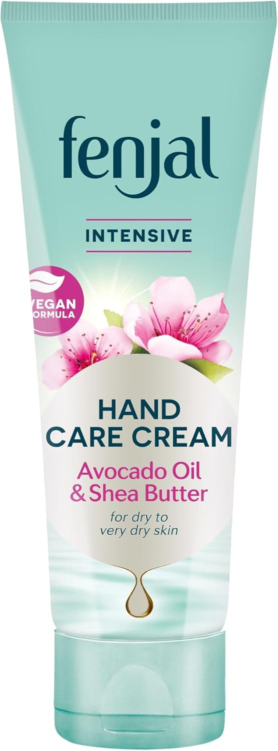 Fenjal Intensive Hand Crème, Nourished & Smooth Hands, Quick Absorption, Bergamot & Vanilla, 75 ml