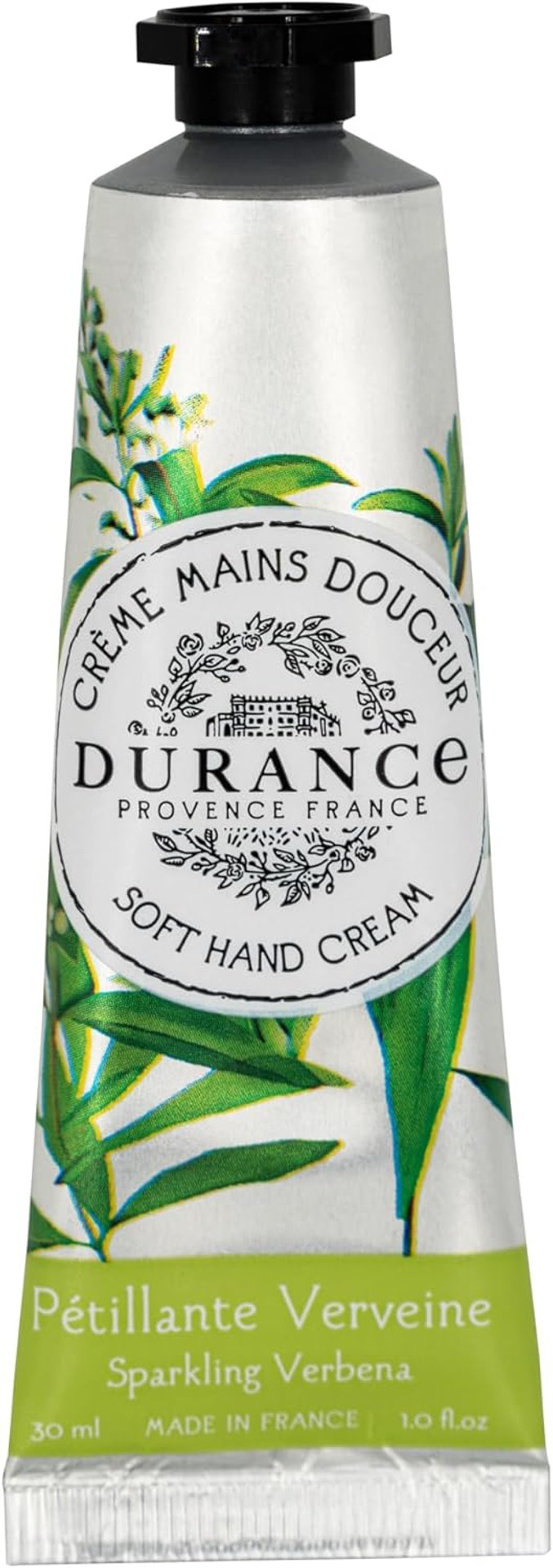 Durance Soft Hand Cream For Women (30ml) With Sparkling Verbena Scent Enriched With Sweet Almond Oil | Womens Moisturising Cream For All Skin Types