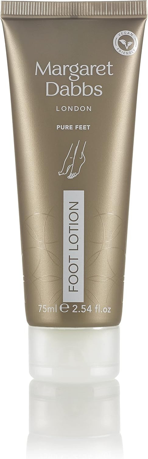 Margaret Dabbs Pure Restorative Foot Lotion for Long Lasting Hydration with Natural Plant Extracts 75ml
